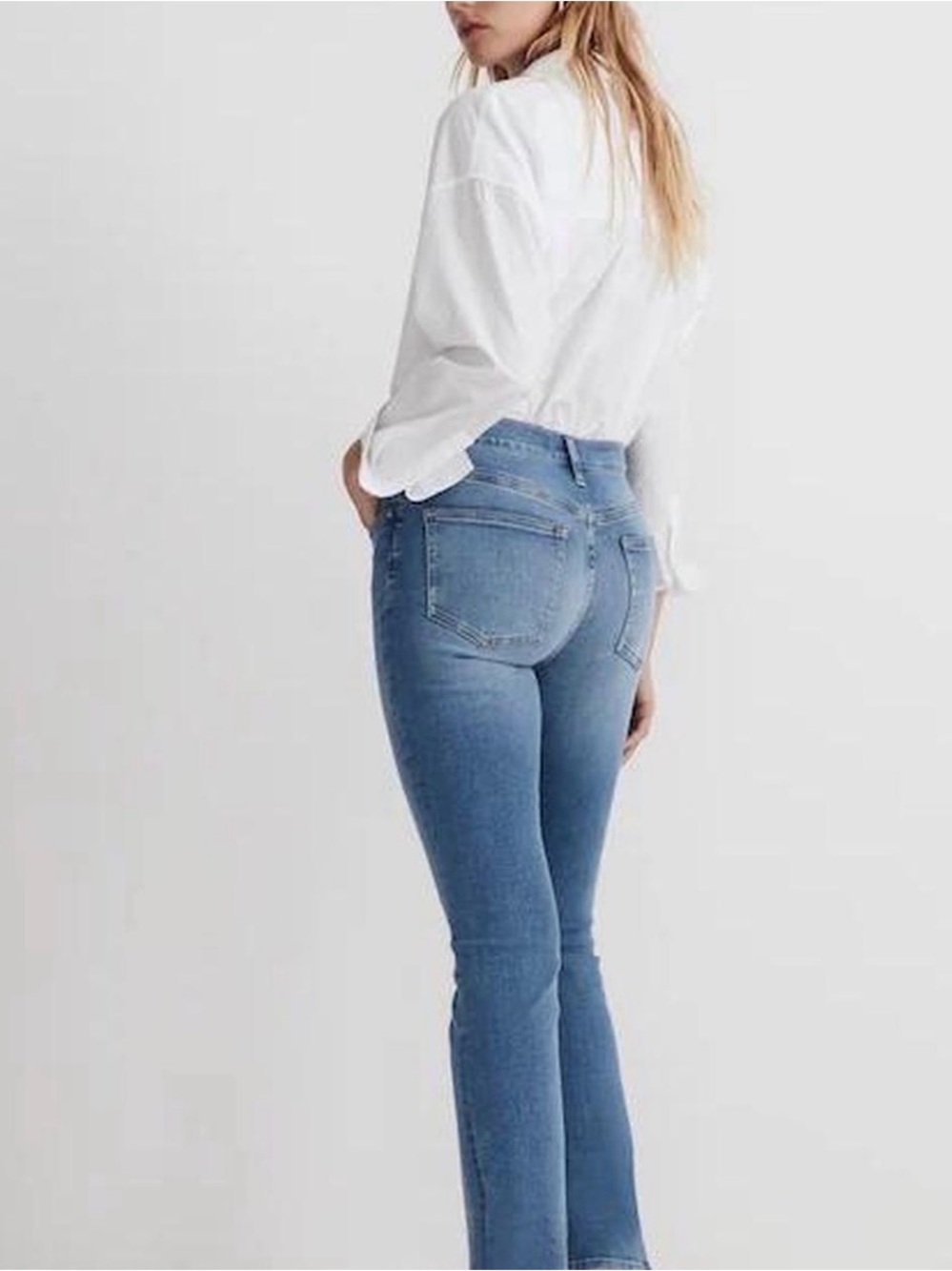 Madewell Midrise Kickout Jeans EUC